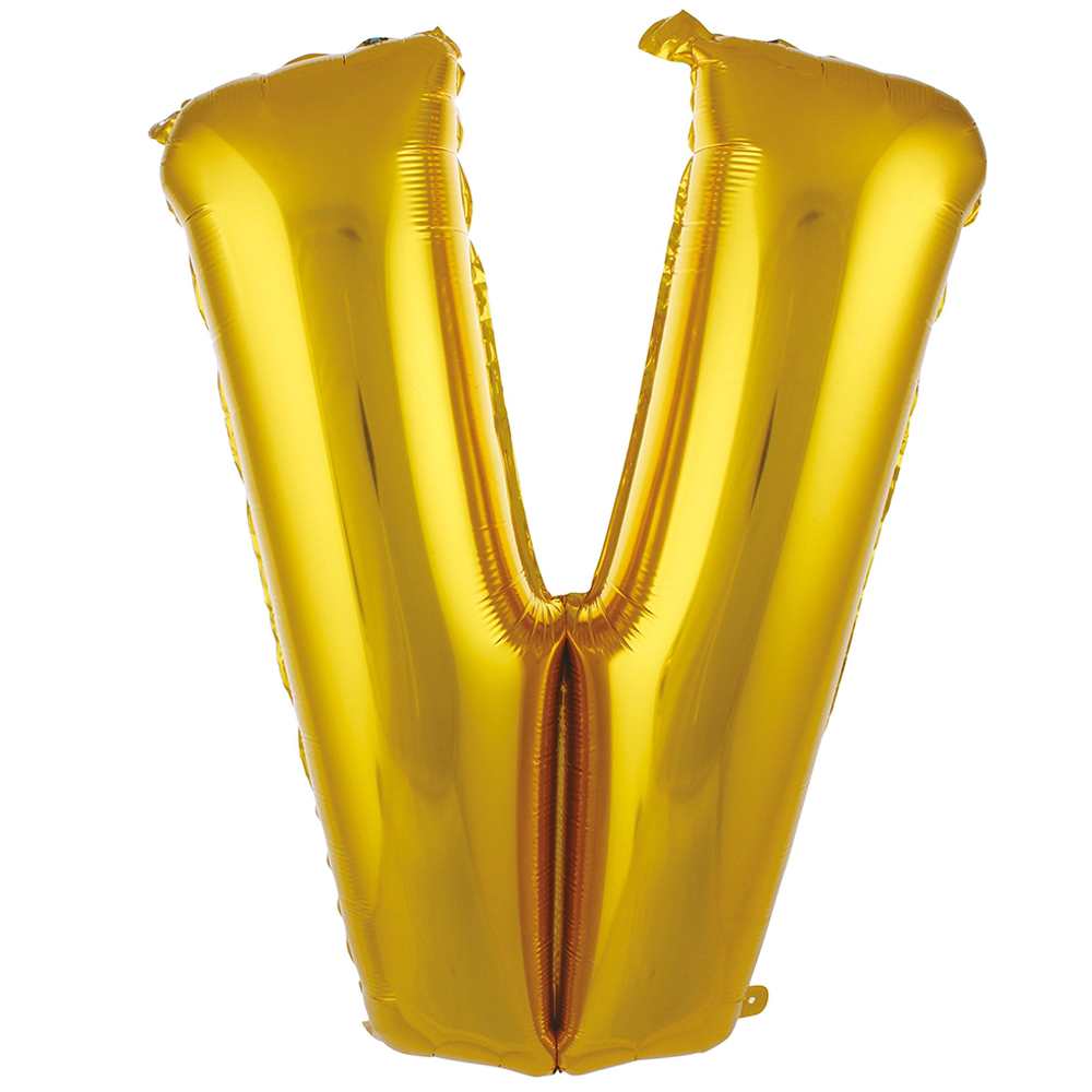 HARF FOLYO BALON 40 İNÇ ALTIN -V-