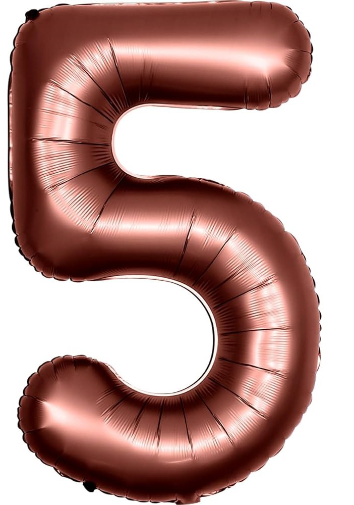Rakam Folyo Balon 40inç. ÇİKOLATA 5
