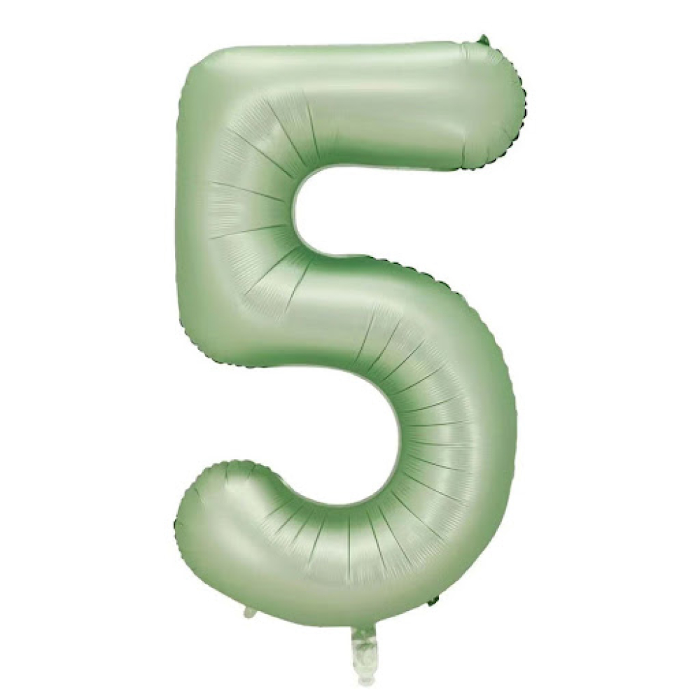 Rakam Folyo Balon 40inç. OKALİPTUS 5
