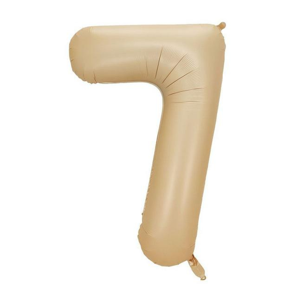 Rakam Folyo Balon 40inç. SÜTLÜ KAHVE 7