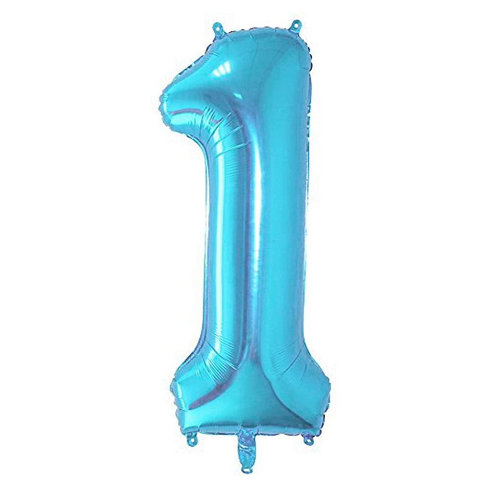 Rakam Folyo Balon 40inç MAVİ -1-