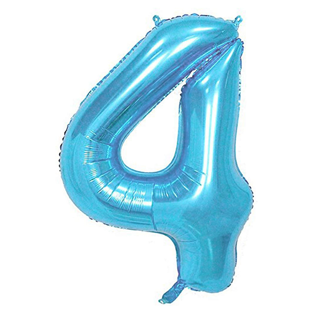Rakam Folyo Balon 40inç MAVİ -4-