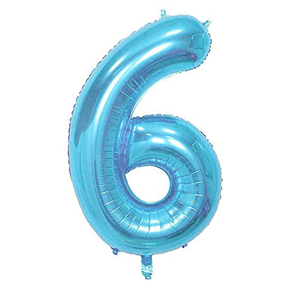 Rakam Folyo Balon 40inç MAVİ -6-