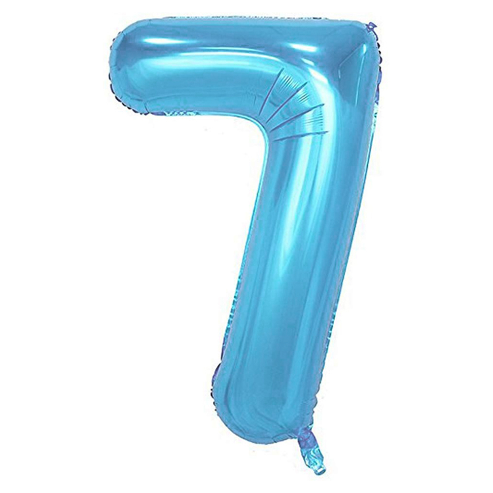 Rakam Folyo Balon 40inç MAVİ -7-