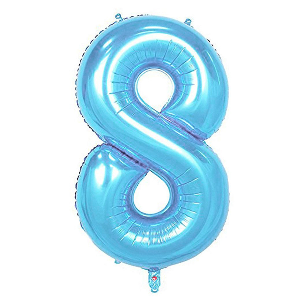 Rakam Folyo Balon 40inç MAVİ -7-