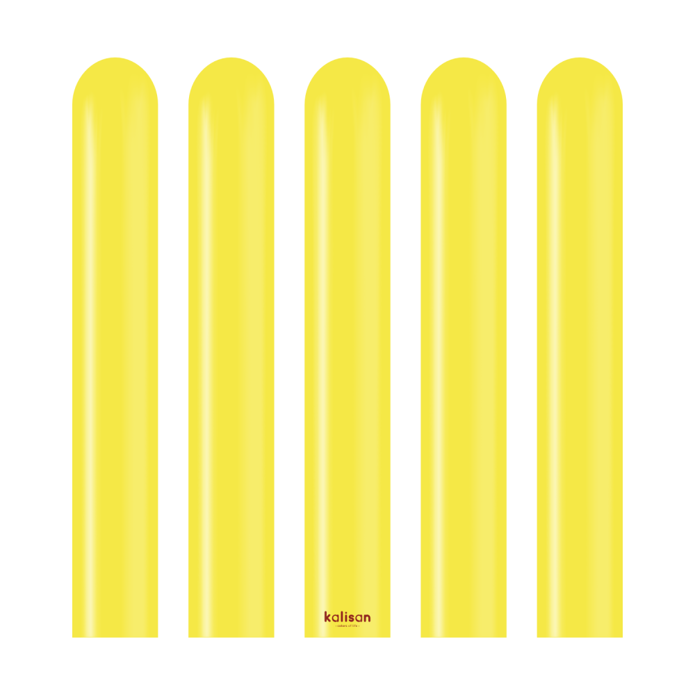 BALON APSTEL KALİSAN SOSİS SARI 100'LÜ