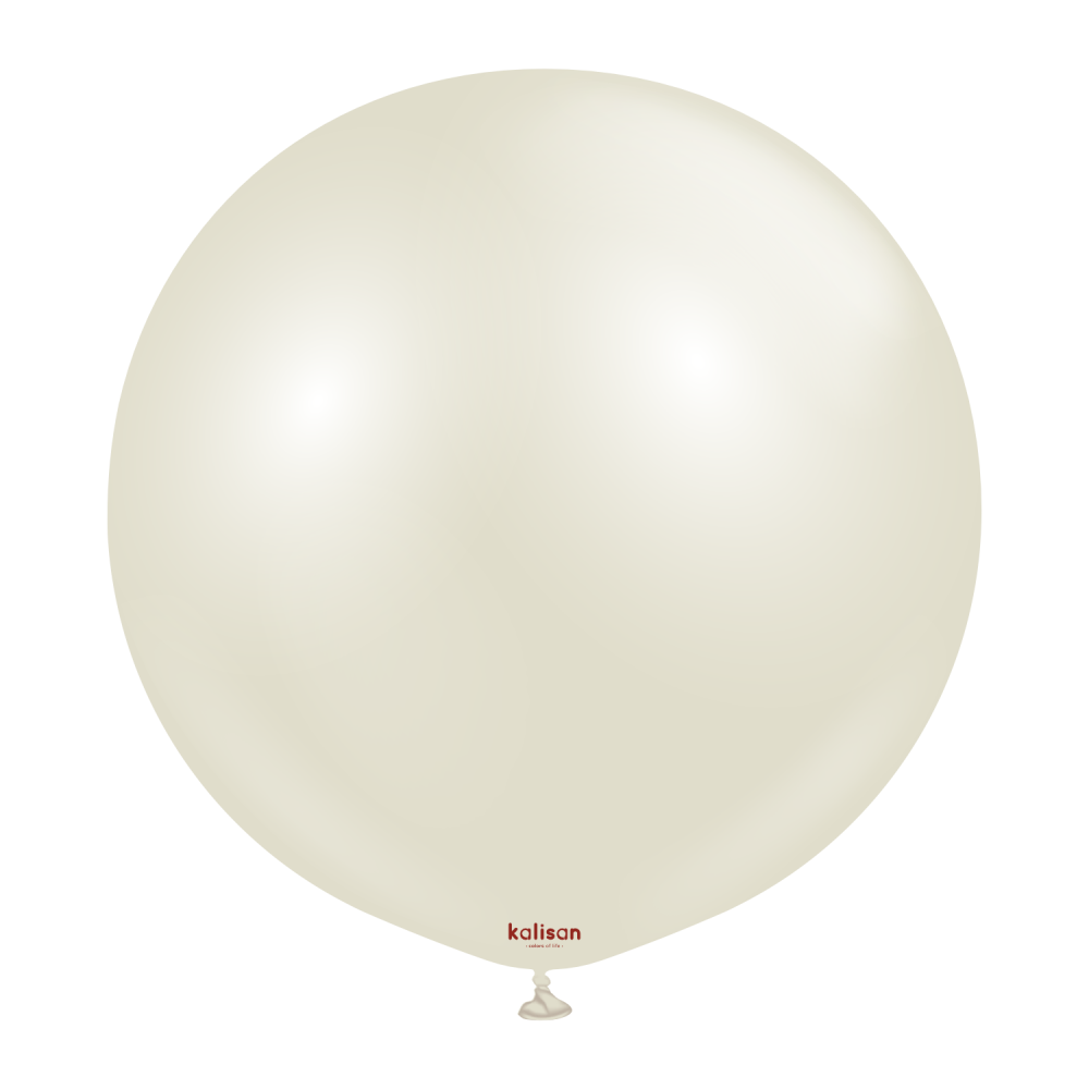 BALON AURA KALİSAN 24 İNÇ IVORY WHITE 2 Lİ