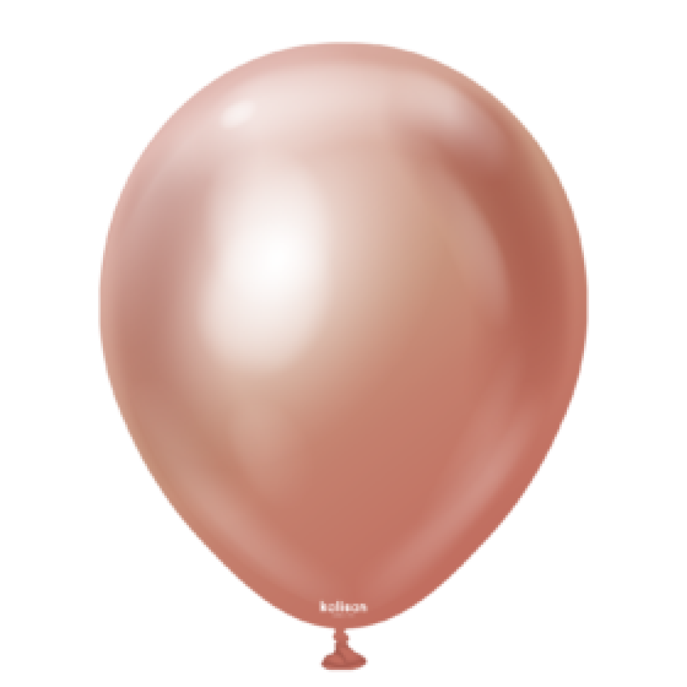 BALON KROM KALİSAN 18 İNÇ AYNA GÜL KURUSU 5 Lİ