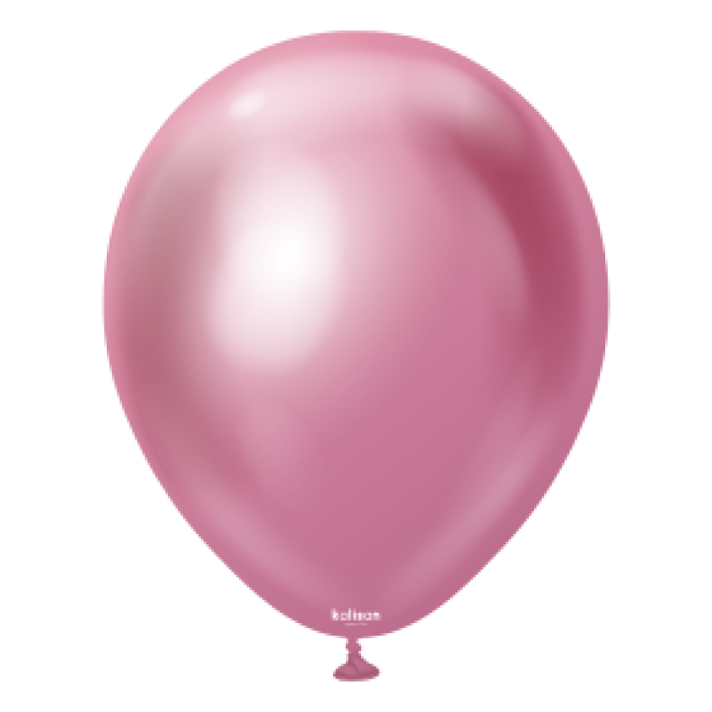 BALON KROM KALİSAN 18 İNÇ AYNA PEMBE 5 Lİ
