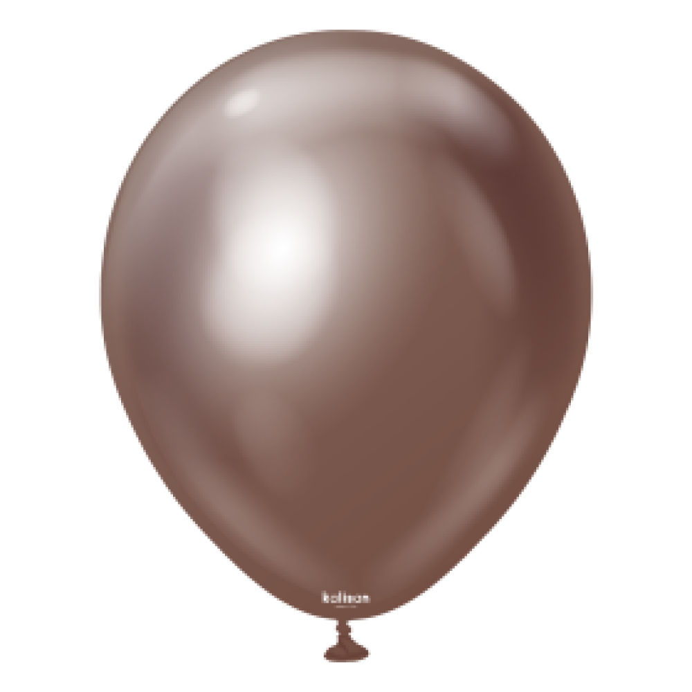 BALON KROM KALİSAN 18 İNÇ CHOCOLATE BROWN 5 Lİ