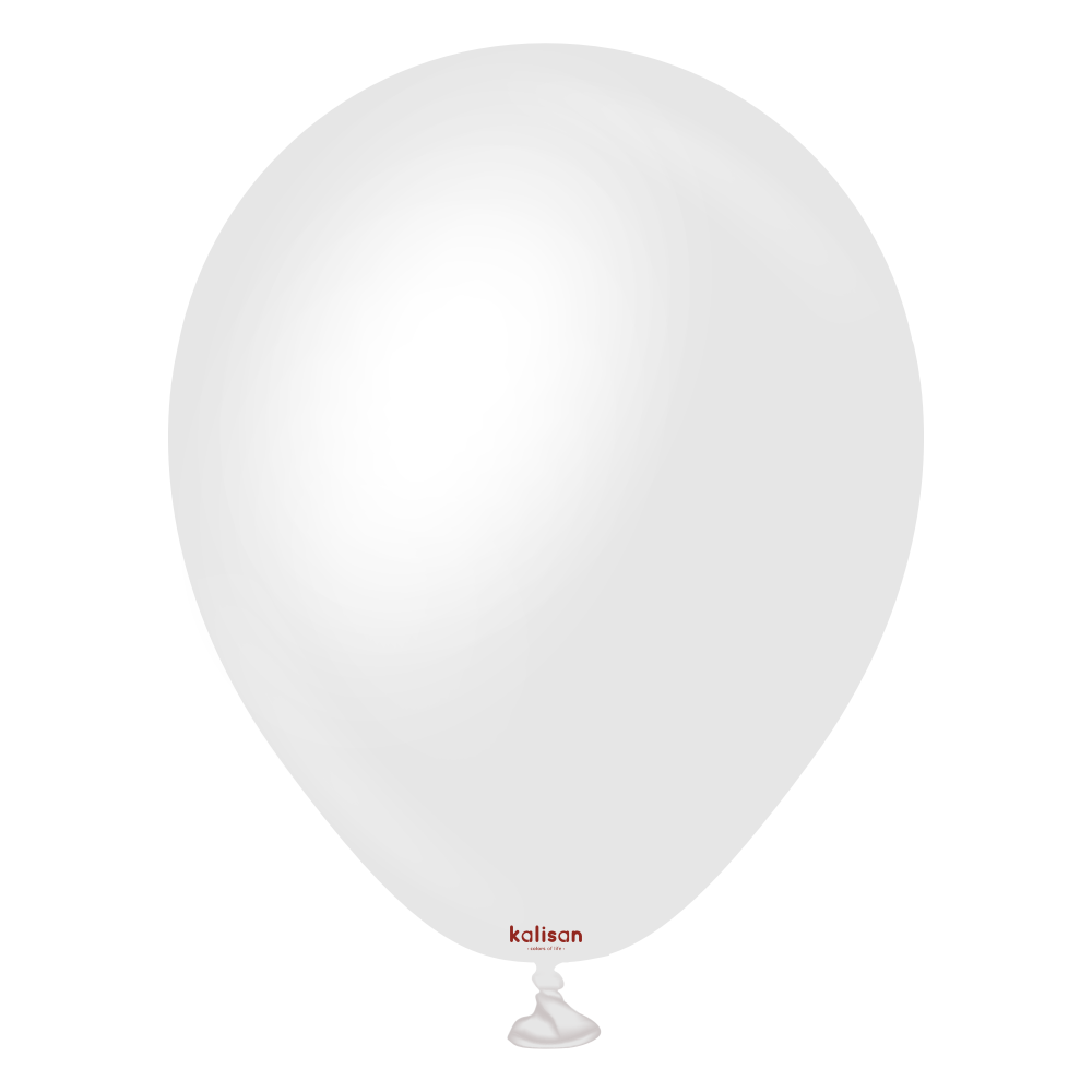 Balon Pastel Kalisan 5 İnç Snow White 50 Li