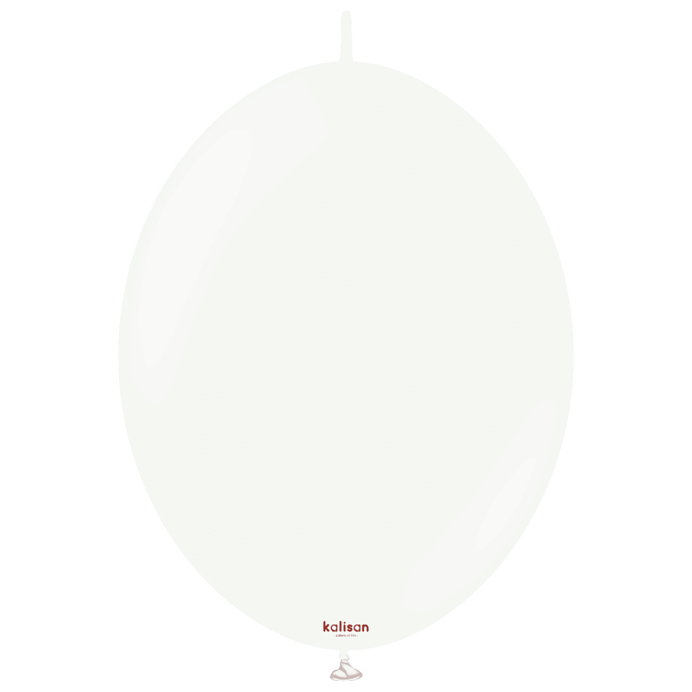 Balon Pastel Kalisan K-link 12 İnç White 50 Li