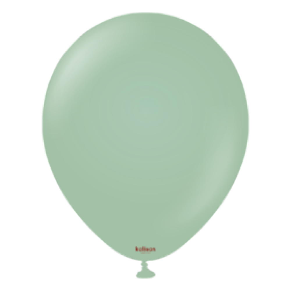 BALON RETRO KALİSAN 18 İNÇ KIŞ YEŞİLİ 5 Lİ