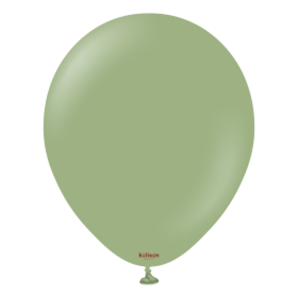 BALON RETRO KALİSAN 18 İNÇ OKALİPTUS 5 Lİ