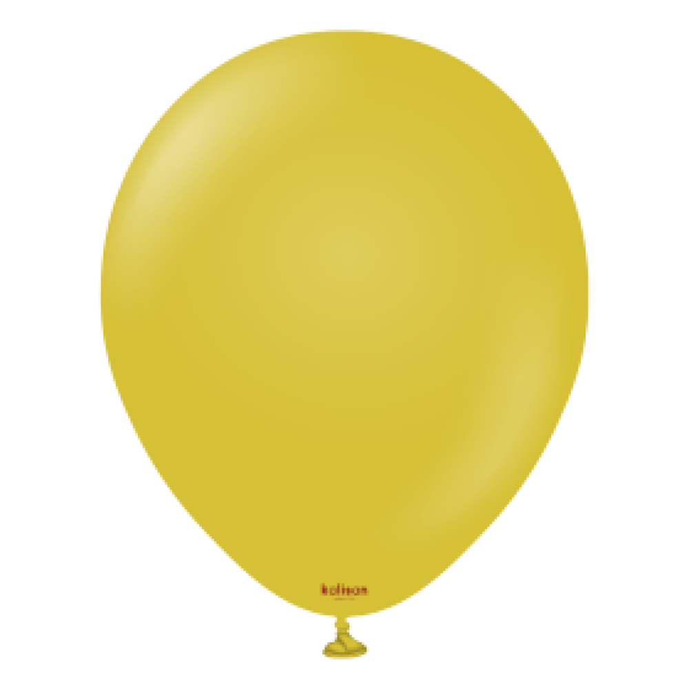 BALON RETRO KALİSAN 18 İNÇ ZERDEÇAL 5 Lİ