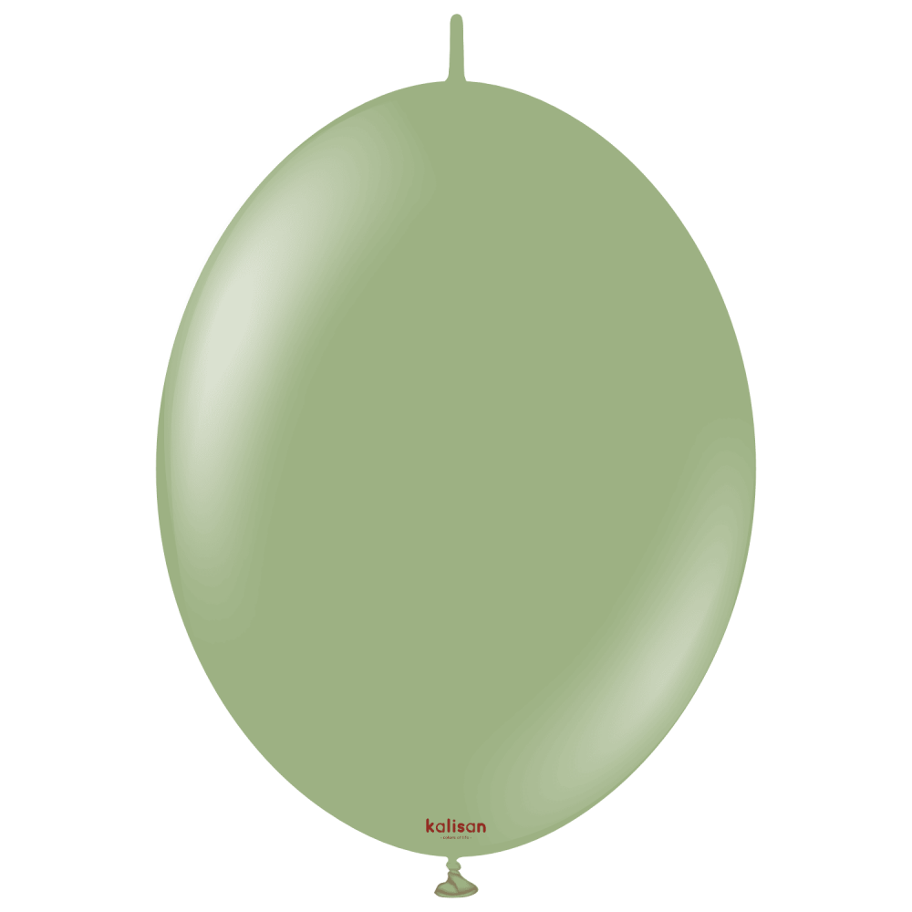 Balon Retro Kalisan K-link 6 İnç Eucalyptus 50 Li