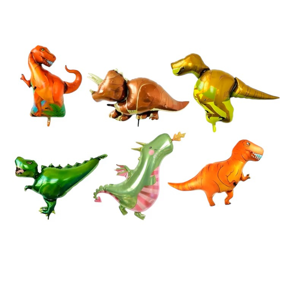 FOLYO BALON 6 LI SET JURASSIC  14 İNÇ