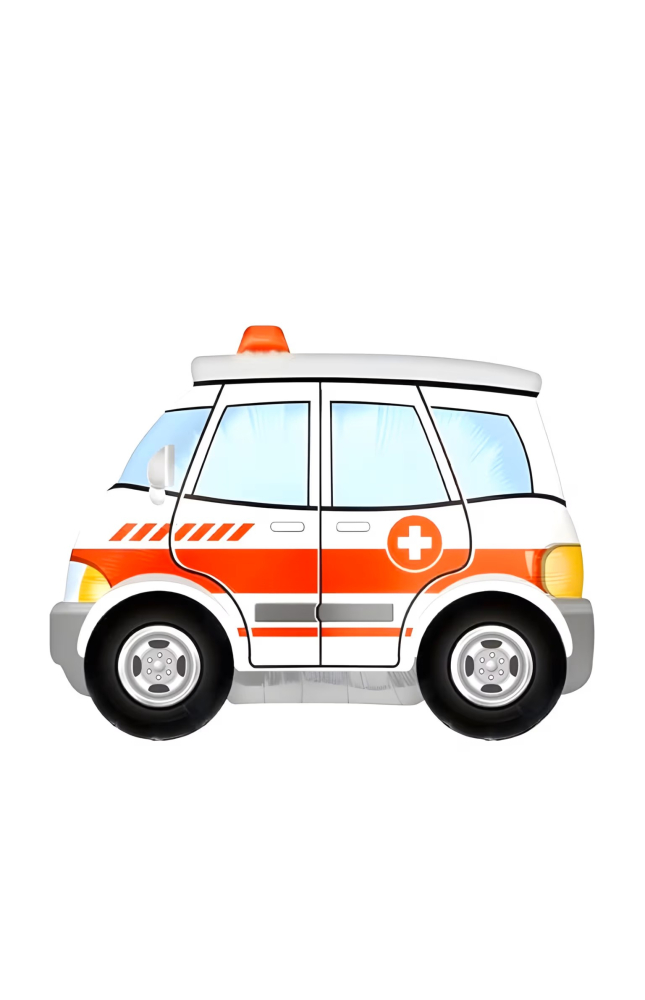 Folyo Balon Ambulans 59 - 50 Cm