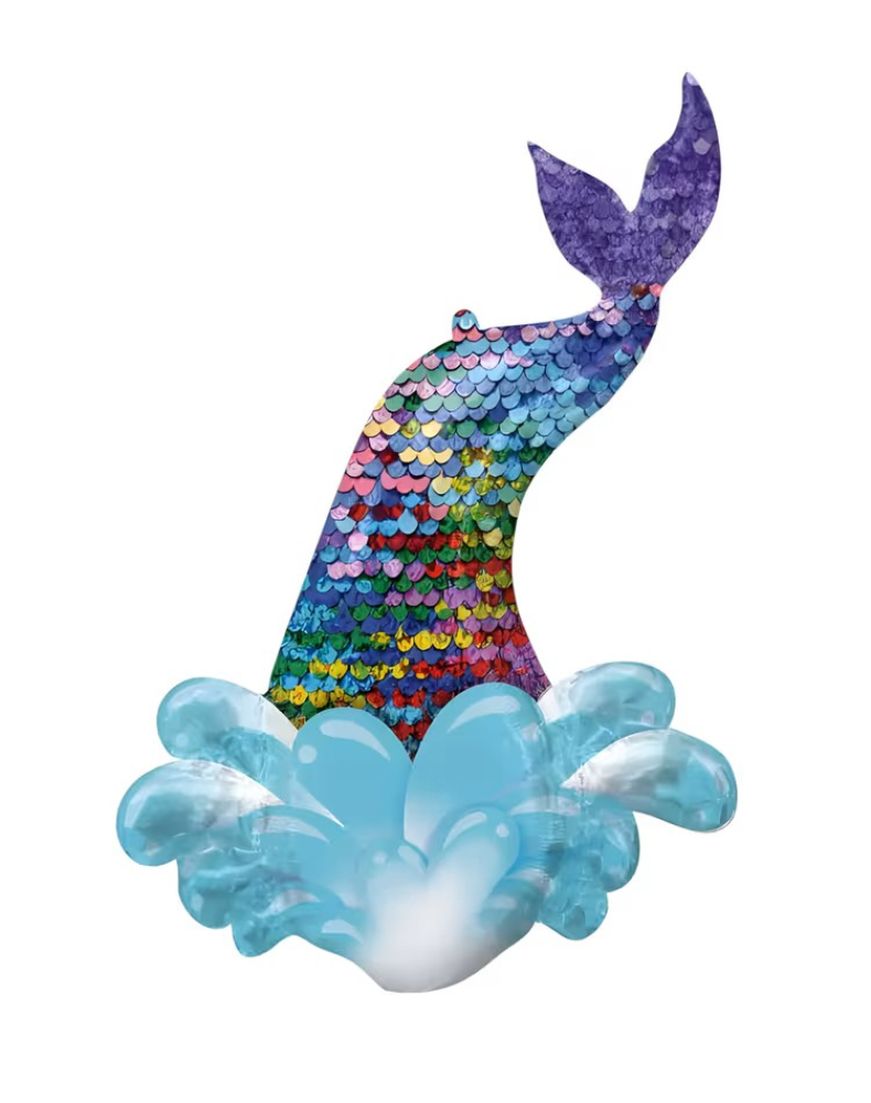 Folyo Balon Büyük Deniz Kızı Kuyruk 