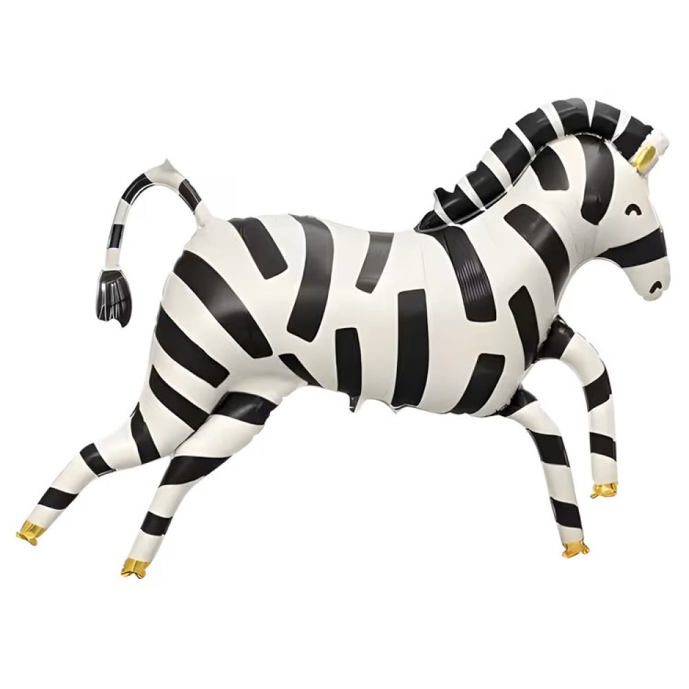 Folyo Balon Büyük Zebra