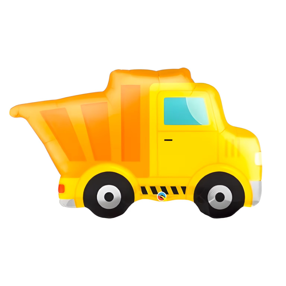 Folyo Balon Damperli Sarı Kamyon 65 - 45 Cm