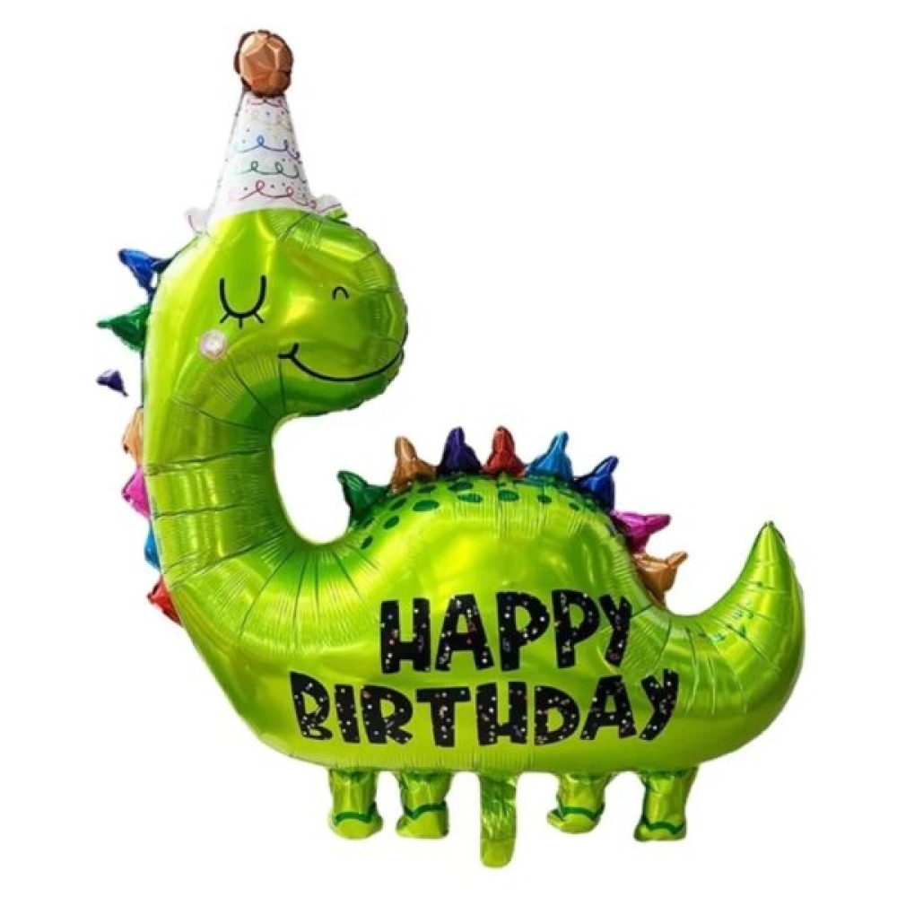 FOLYO BALON DİNO HAPPY BİRTHDAY 89 X 86 CM