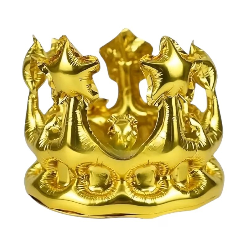 Folyo Balon Gold Kral Tacı 78 - 20 Cm