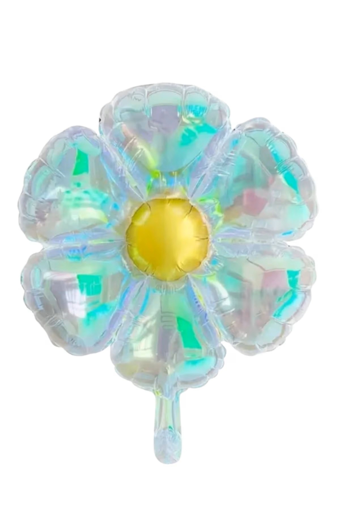 Folyo Balon Hologramlı Papatya 48 - 48 Cm