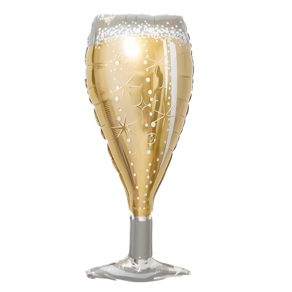 Folyo Balon Kadeh Sarı 