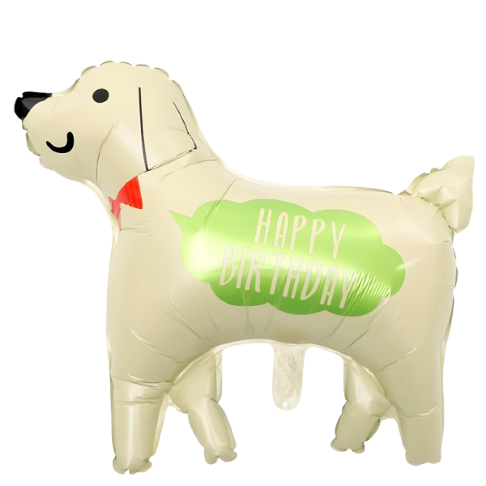 Folyo Balon Köpek Happy Birthday 69*76 CM