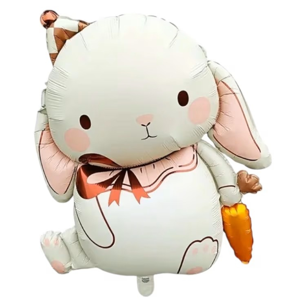 Folyo Balon Krem Tavşan 