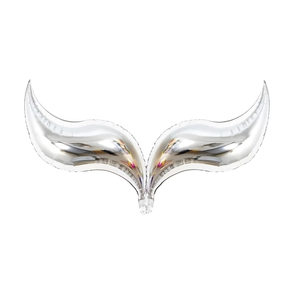 FOLYO BALON KUYRUK  GÜMÜŞ  2 Lİ 18 İNÇ