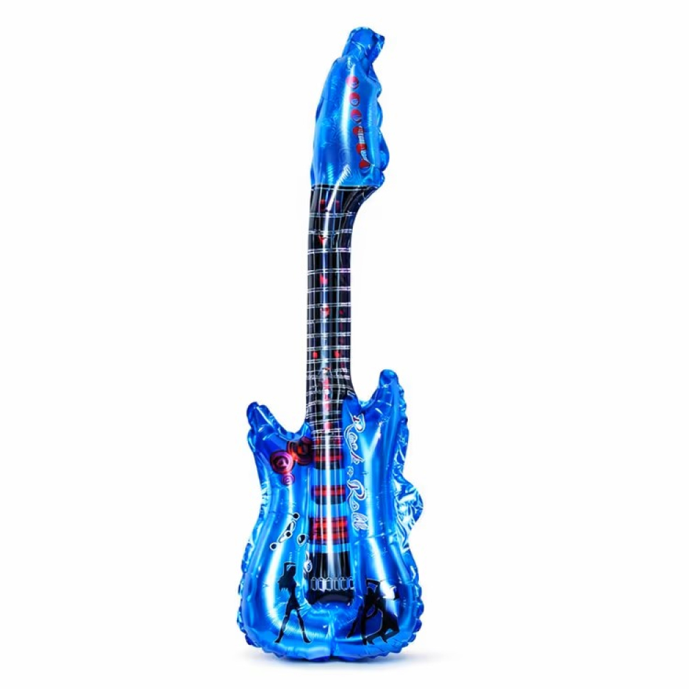 Folyo Balon Mavi Gitar 82-29 Cm