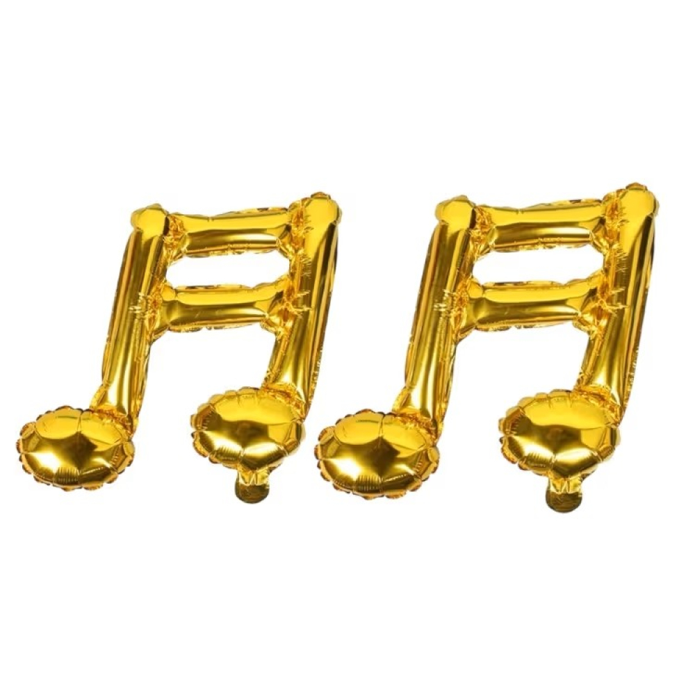Folyo Balon Nota Altın 2 Li 45-44 Cm