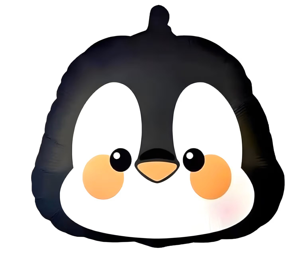 Folyo Balon Penguen  53 - 50 Cm