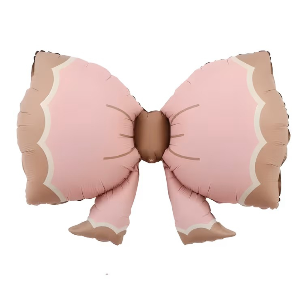 Folyo Balon Retro Fiyonk Pembe 