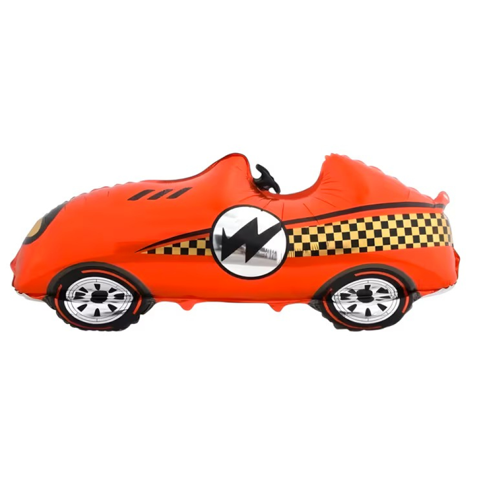 Folyo Balon Retro Kırmızı Araba 