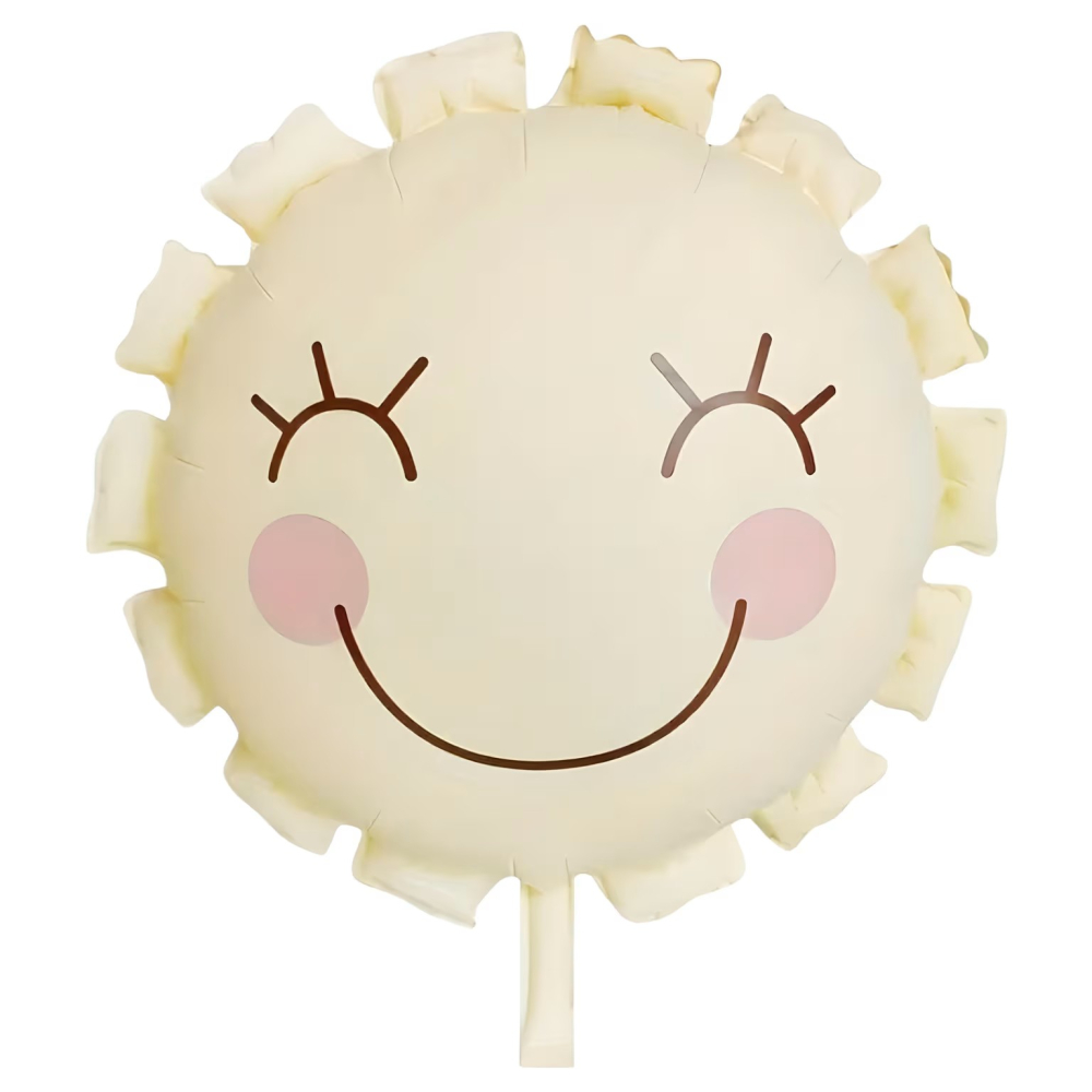 Folyo Balon Retro Krem Güneş 54 - 51 Cm