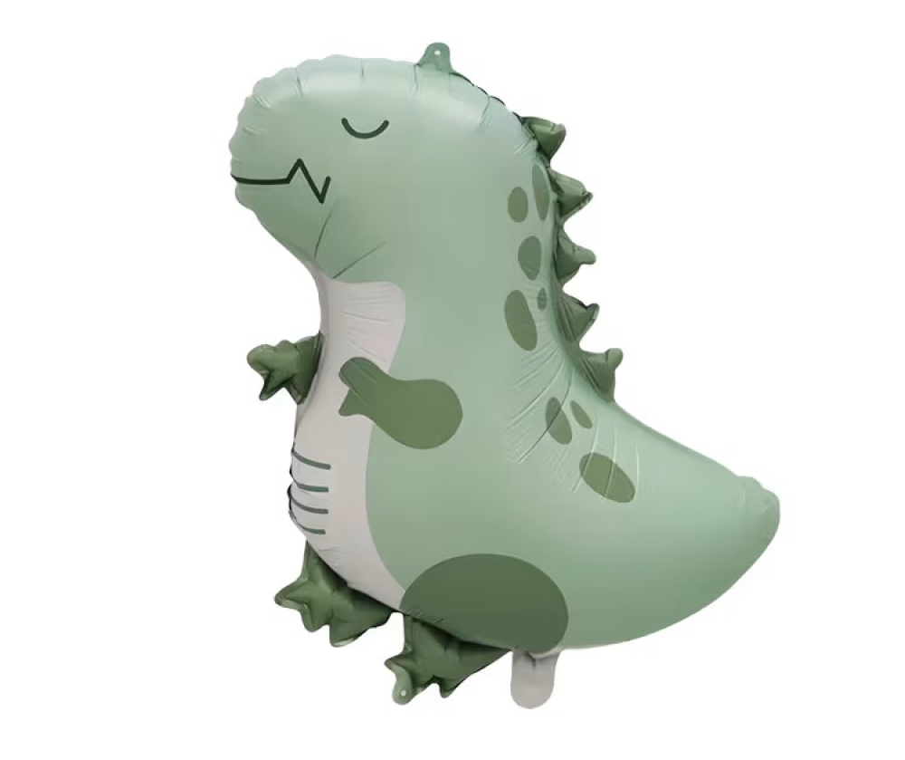 Folyo Balon Retro Yeşil Dinazor 