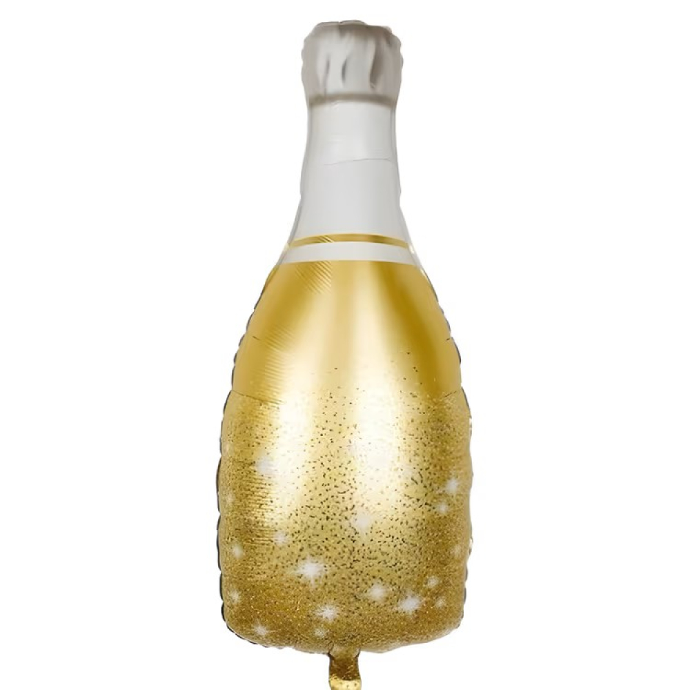 FOLYO BALON ŞAMPANYA ŞİŞE GOLD