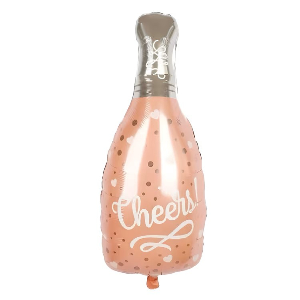 FOLYO BALON ŞAMPANYA ŞİŞE ROSEGOLD