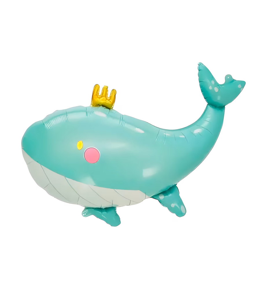 Folyo Balon Yeşil Balina 93*71 Cm